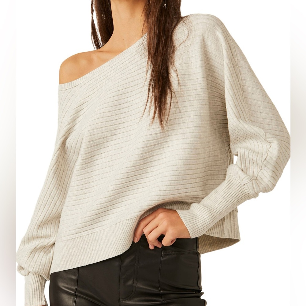 FREE PEOPLE Sublime Oversize Pullover Sweater